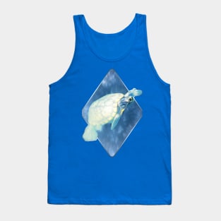 Psychedelic Space Turtle Tank Top